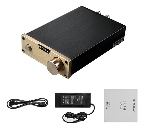Amplificador De Audio S.m.s.l Sa-98e Estéreo Digital