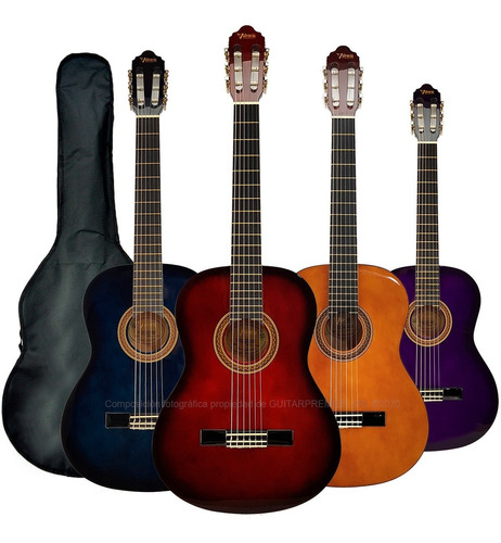 Guitarra Criolla Importada Superior Colores Garantia Oficial