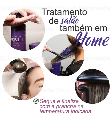 Botox Trivitt Liss Matizante Profissional Sem Formol 1kg