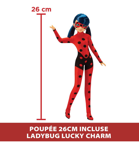 Muñeca Playset Bandai Miraculous Ladybug Switch N Go Scooter