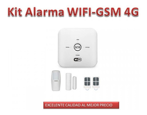 Kit Alarma Wifi-gsm 4g