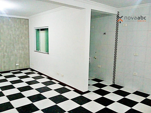 Apartamento Com 3 Dormitórios À Venda, 90 M² Por R$ 350.000 - Vila Curuçá - Santo André/sp - Ap0636