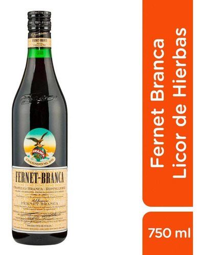 Licor Fernet Branca Hierbas 750ml