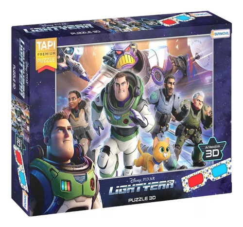 Disney Pixar Lightyear Puzzle 3d Original Película Buzz