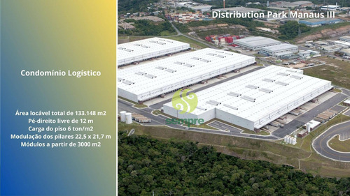 Imagem 9 de 16 de Galpão Para Alugar, 5589 M² Por R$ 134.136,00/mês - Distrito Industrial I - Manaus/am - Ga0290