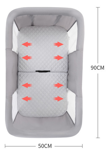 Cuna Corral, Cuna De Viaje Plegable Con Mosquitera