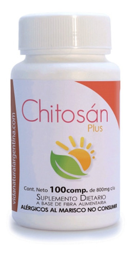 Chitosan Plus Adelgazante - Aprobado X Anmat 