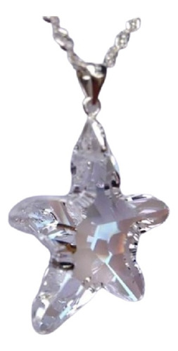 Colgante Starfish, Made With Swarovski, 30 Mm.