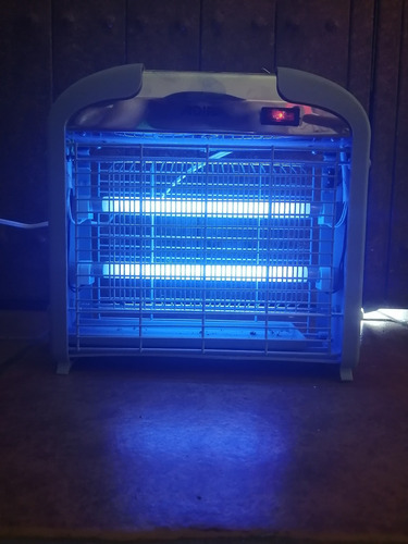 Imagen 3 de 5 de Mata Insectos 12w Lámpara Doble Ultravioleta Moscas Mosquito