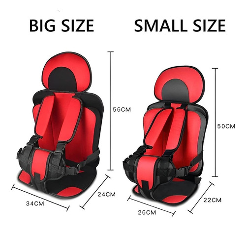 Asiento De Seguridad Para Bebé Coche Silla Niño Portátil