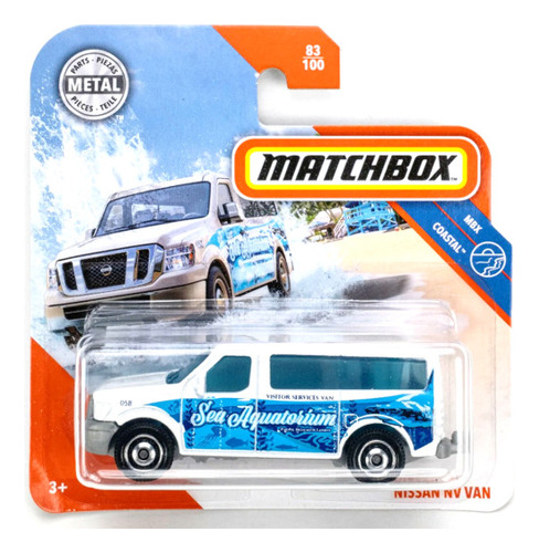 Matchbox Nissan Van Original Coleccionable Mattel