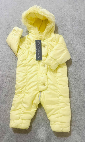 Comando De Bebé Amarillo Talla 3/6 Meses Weekend