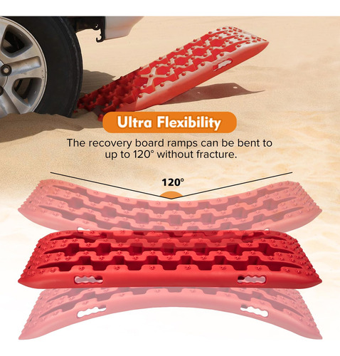 Donext Tablas De Tracción 4wd Para Arena Y Barro