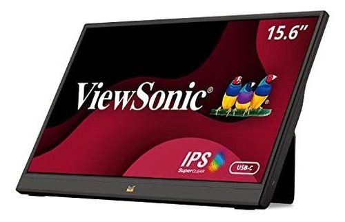Imagen 2 de 12 de Monitor gamer ViewSonic VA1655 LCD TFT 16" negro 100V/240V