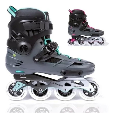 Rollers Stark Xr Fusion 2.0 4x80mm Abec 11 Bota Rigida Prof