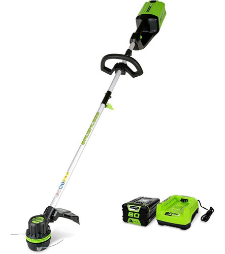 Greenworks Pro St80l210 Corta Cesped Guadaña 80v 2.0ah 16 In