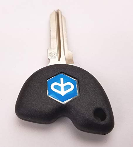 Llave En Blanco Oem Vespa Piaggio Con Transpondedor E Inmovi