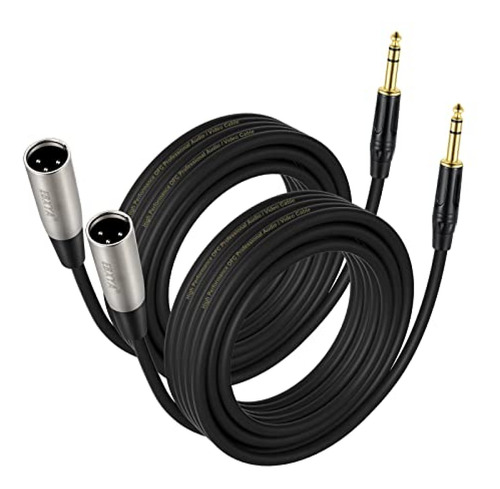 Cable Dmx Ebxya - Cable De Micrófono Balanceado Macho Trs A