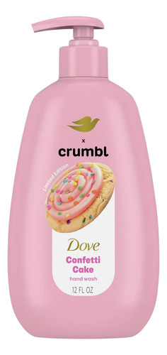 Jabon Para Manos Dove Crumbl Confetti Cake Edicion Limitada