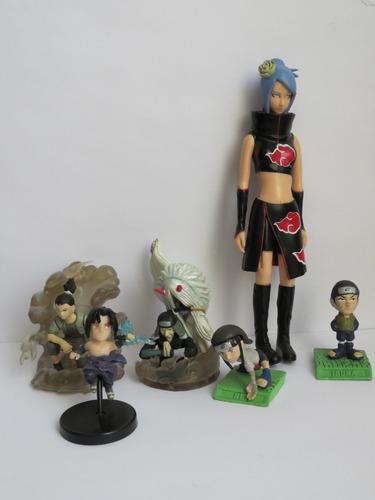 Set Figuras Naruto / Sakura Itachi 