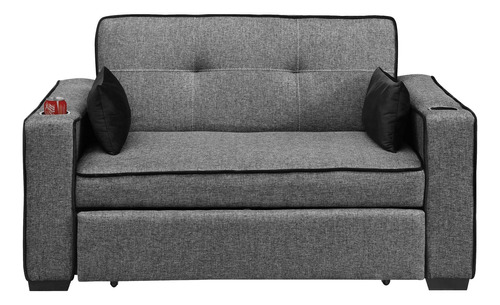 Sofa Cama Crespo Gris Këssa Cdmx