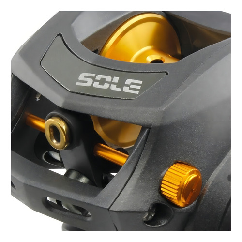 Saint Plus carretilha sole g3 finesse direita cinza