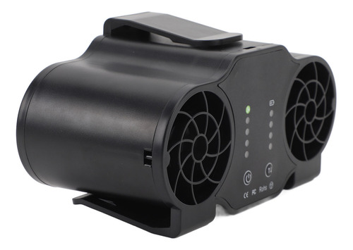Ventilador Portátil Que Funciona Con Pilas, Clip De Cintura