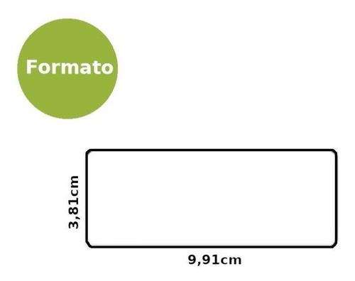 Etiqueta Adesiva Colacril A4 Ca4263 99,1x38,1mm 25fls