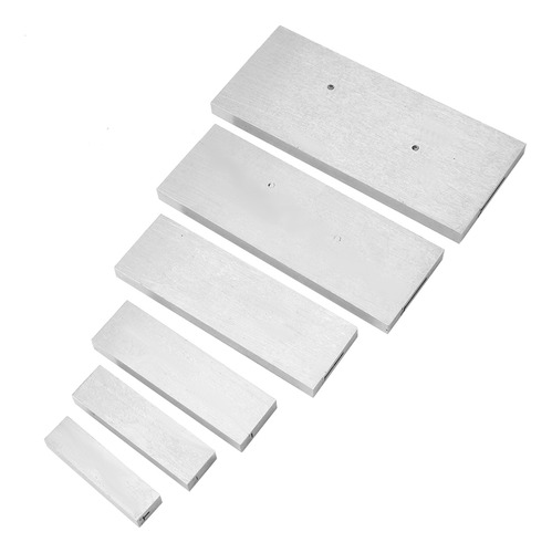 Juego De Bloques Paralelos Ajustables De Acero De 6 Piezas,