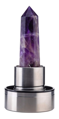 Termo Botella Agua Cristales Cuarzo Energía Chakras Estuche