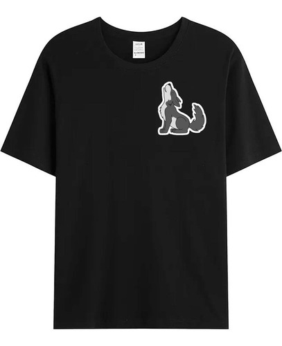 Remera Negra De Algodón Logo Baby Bebe Ar212