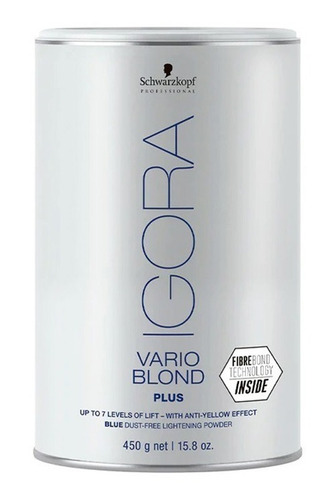 Igora- Decolorante Blond Plus 7 Tonos 450gr