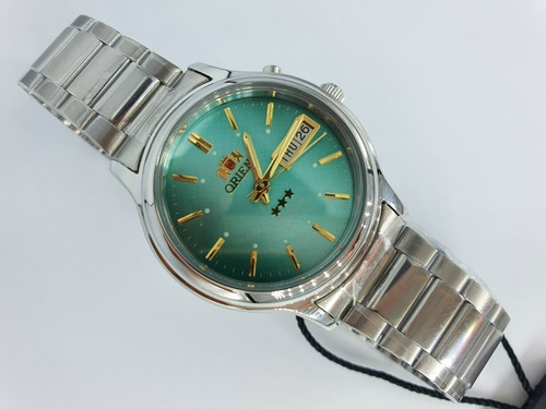 Imagen 5 de 10 de Reloj Orient Automatico 3 Star Clasico 21 Jewels Fem02021n