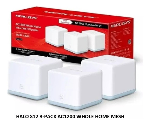 Halo Ac1200 Whole Home Mesh Wi-fi  3 Pack Otiesca