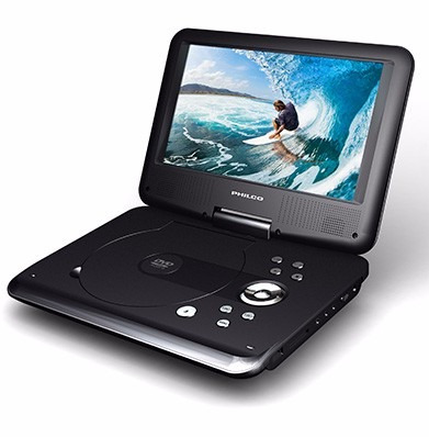 Dvd Portatil Philco Dvpp730 Lcd 7 Usb Bolso Y Soporte Auto