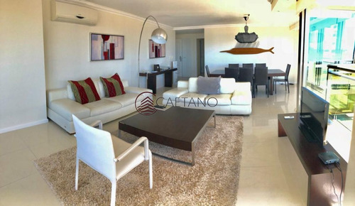 Imagen 3 de 15 de Excelente Apartamento En Torre Imperiale Ii Con Vista A La Brava!! - Punta Del Este Brava