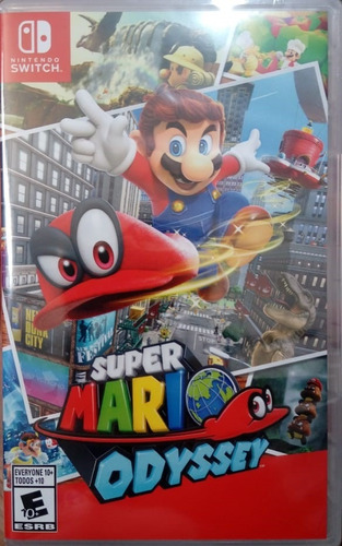 Super Mario Odyssey Nintendo Switch Novo Lacrado 