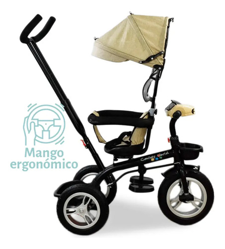 Triciclo Confetyworld Multifuncional 360 T19 Beige