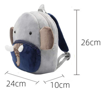 Mochila Preescolar De Felpa Para Niños Y Niñas