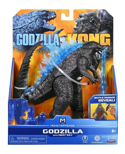 Godzilla Vs Kong Movie Godzilla Daños De Batalla 6  Original