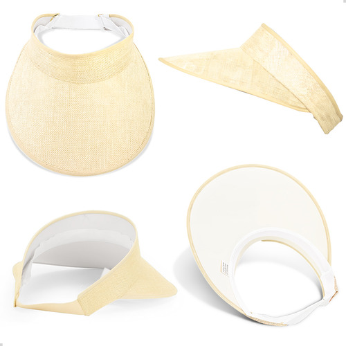 Kit Bolsa Palha Feminina+viseira Moda Verão E Oculos De Sol