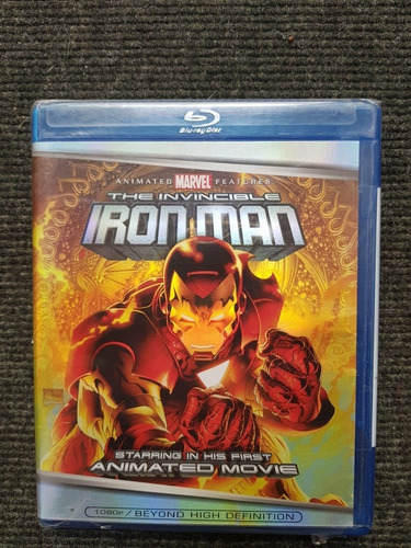 Pelicula El Invencible Iron Man Bluray