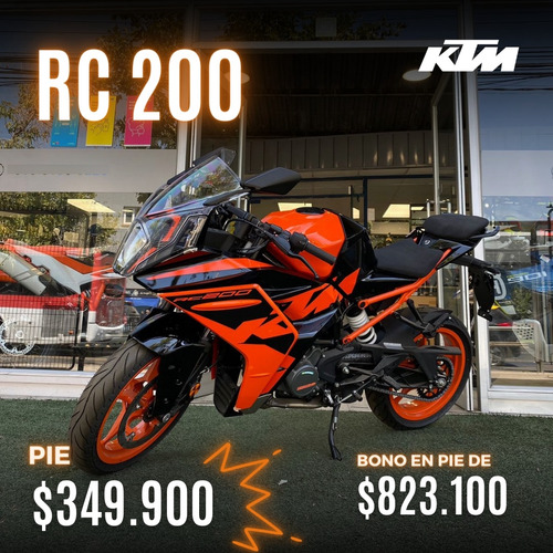 Ktm Rc 200 - Deportiva