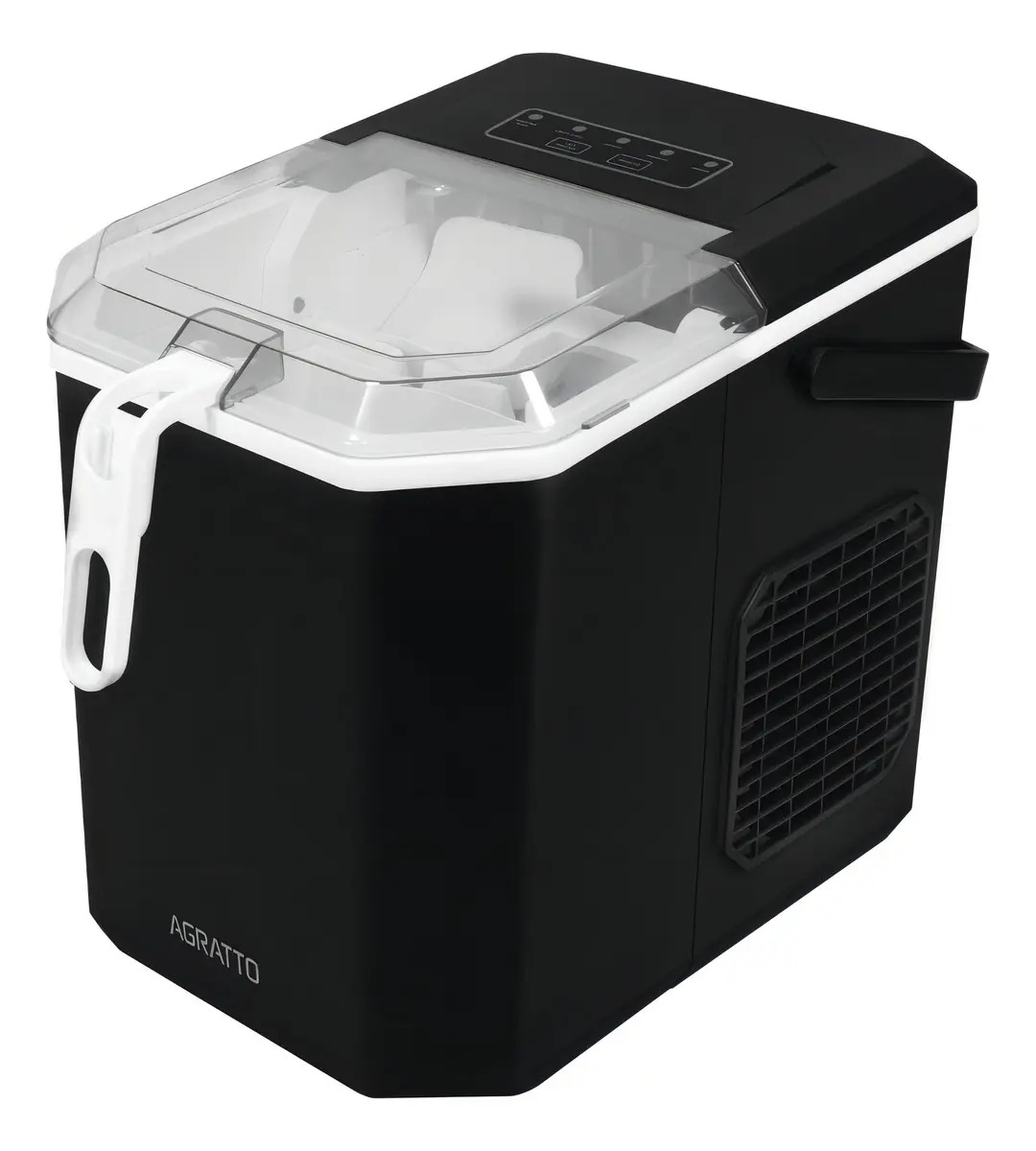 Máquina De Gelo Agratto 12kg Mg-02 Preta 100w