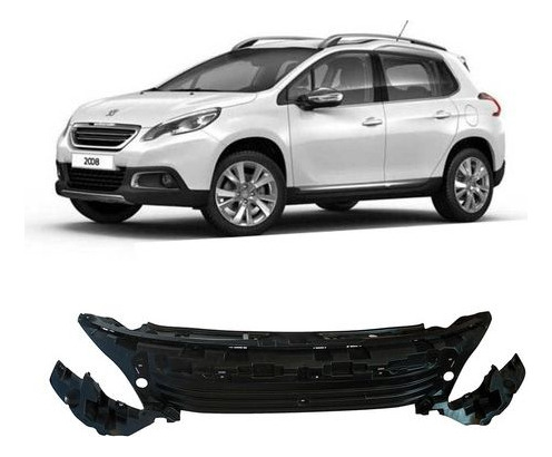 Armadura Parachoque Dianteiro Orig Peugeot 2008 2019 A 2021