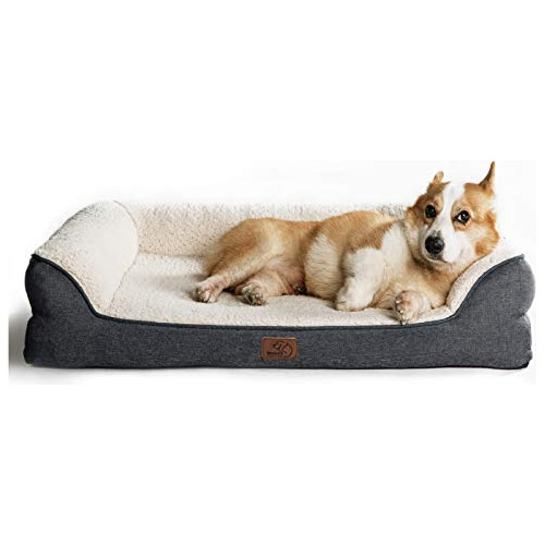 Bedsure Cama Ortopédica De Espuma Viscoelástica Para Perros 