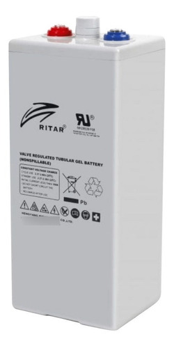 Bateria Para Panel Solar Ritar Opzv 2v 490ah Solar Ups