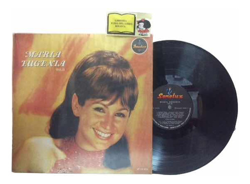 Lp - Acetato - María Eugenia - Volumen Iii - Sonolux - 1972