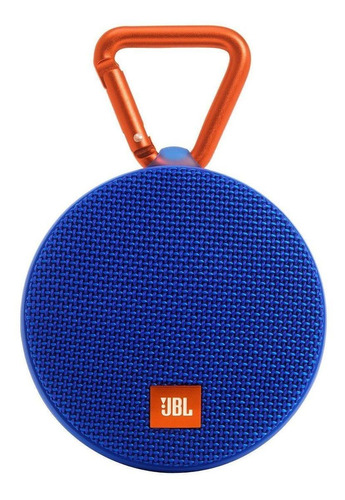 Alto-falante JBL Clip 2 portátil com bluetooth waterproof blue 