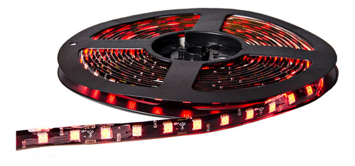 Rollo Tira De Led 5050 5m 12v Color Rojo Lux Led